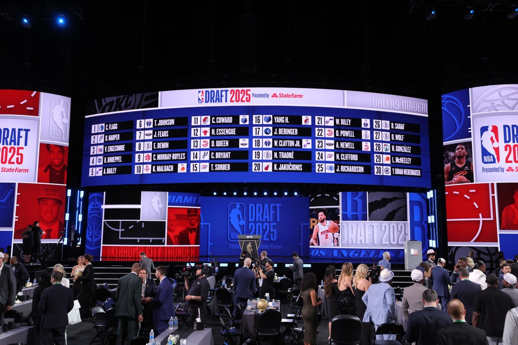 什么标准？ESPN选秀评级：状元弗拉格B 湖人B+ 开拓者选杨瀚森C-